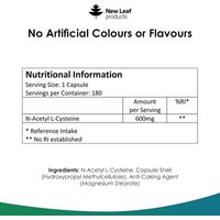 New Leaf NAC (N-Acetyl L-Cysteine)
